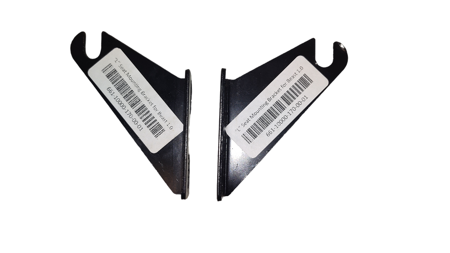 "L" Seat Mounting Bracket (SET L+R) for Beast 1.0