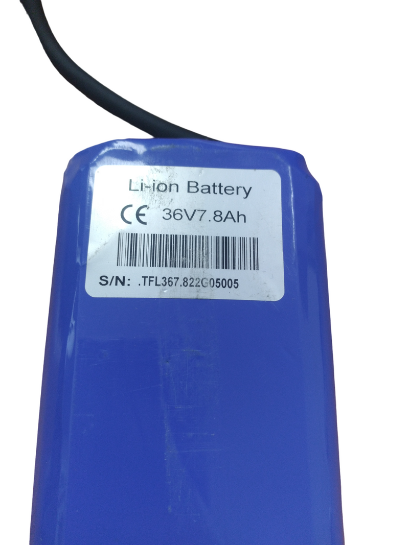 Lithium battery 36V 7.8AH for Ebike-in-a-box