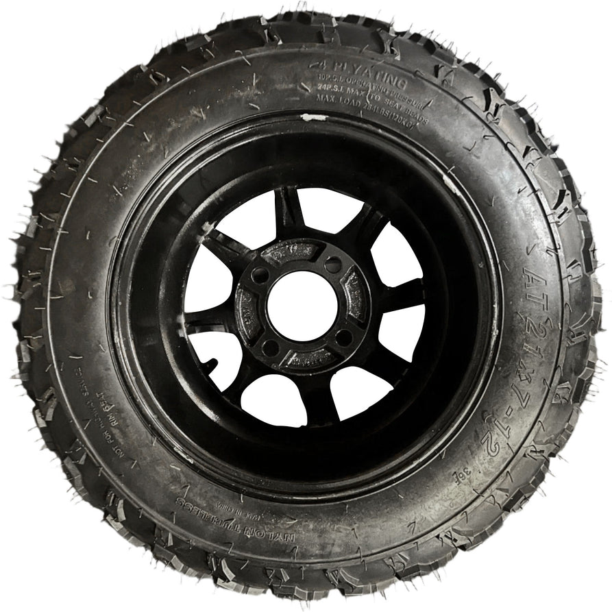 21 x 7 - 12 Tire and Rim for Boomerbeast 2D V3