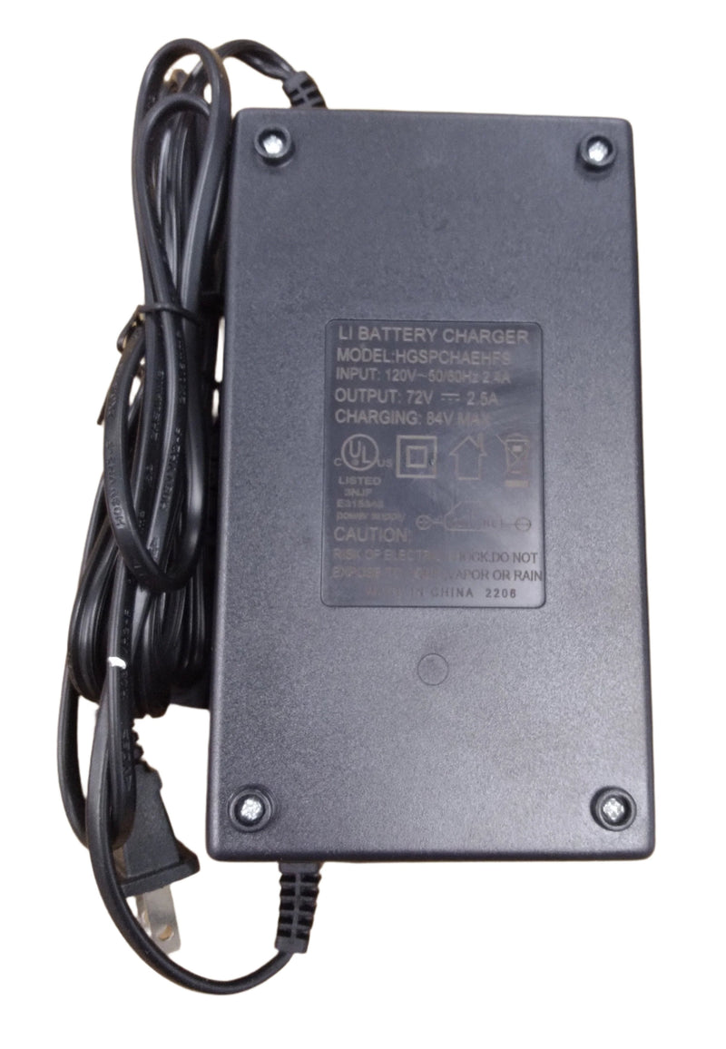 Lithium battery 72v-20Ah with charger for EM1/Rogue