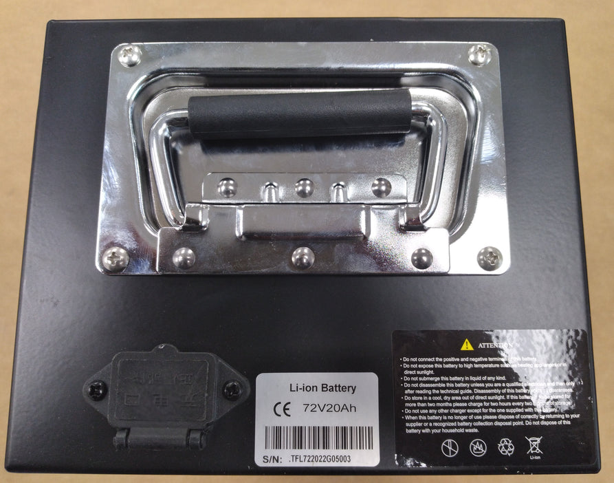 Lithium battery 72v-20Ah with charger for EM1/Rogue