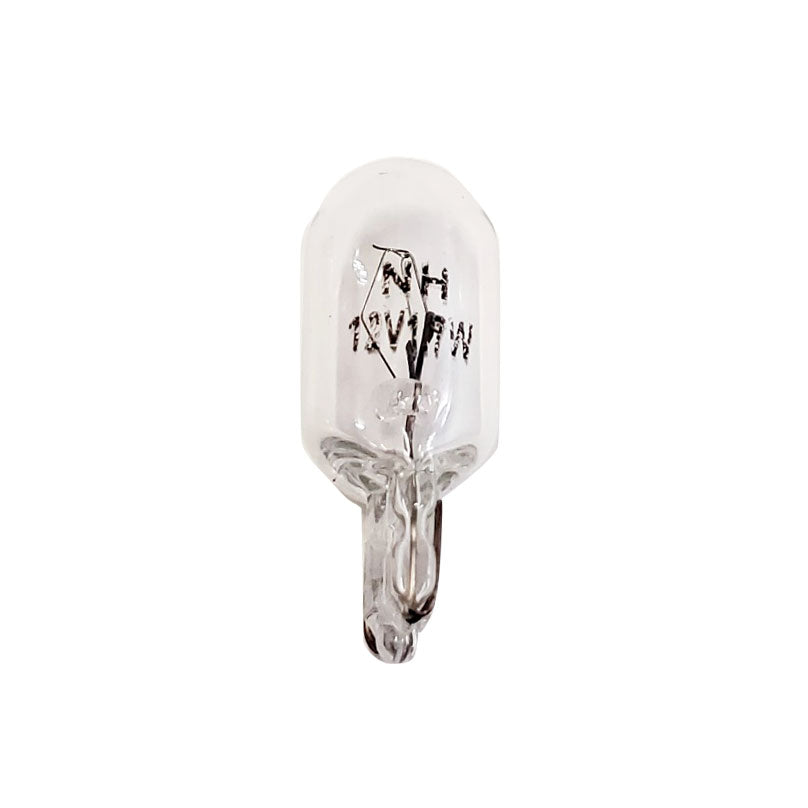 12V 1.7W Clear Small Incadescent Wedge Bulb