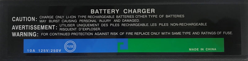 Charger 24v-2.0Ah Lithium XLR Plug