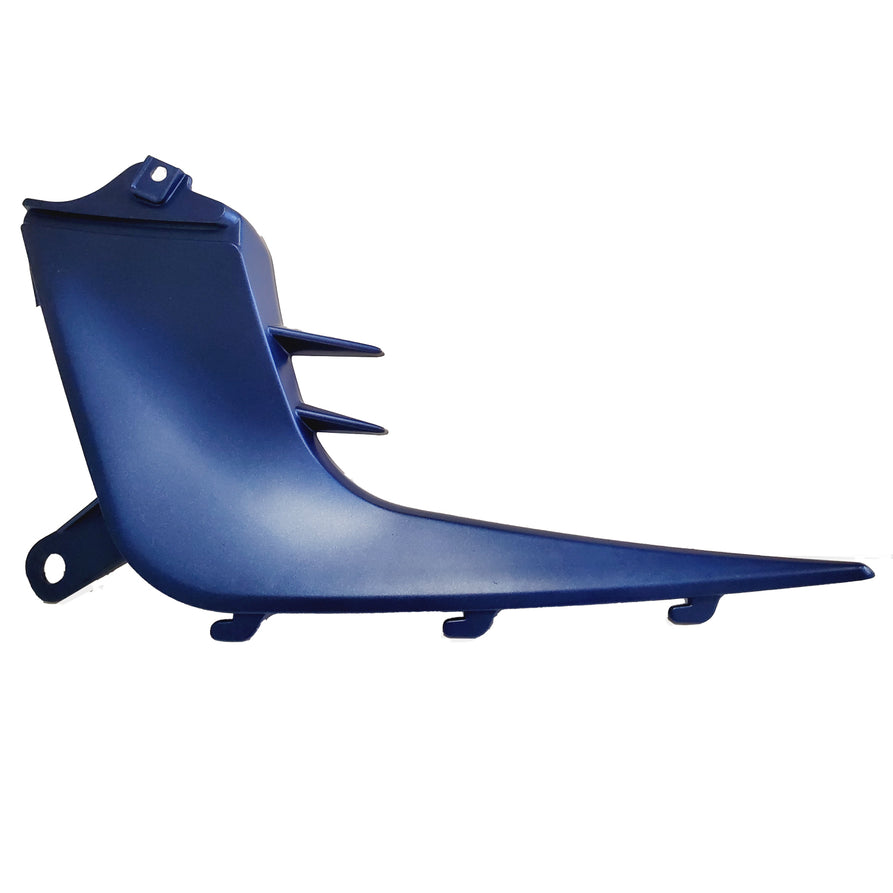 Left Lower Middle Body Fairing for EM1 - Matte Pearlescent Blue
