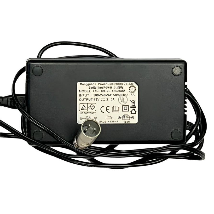 Charger for Grunt 48V 2.5A Male 3 Prong