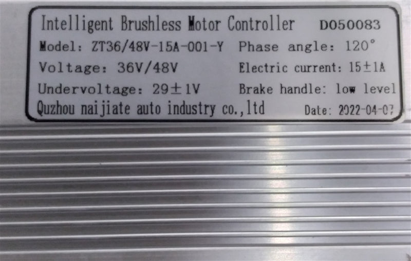 Controller 48V for Max S (D050083)