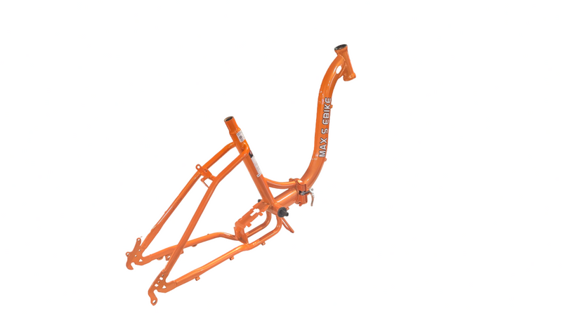 MAX S eBike Folding Frame & Chassis – Orange