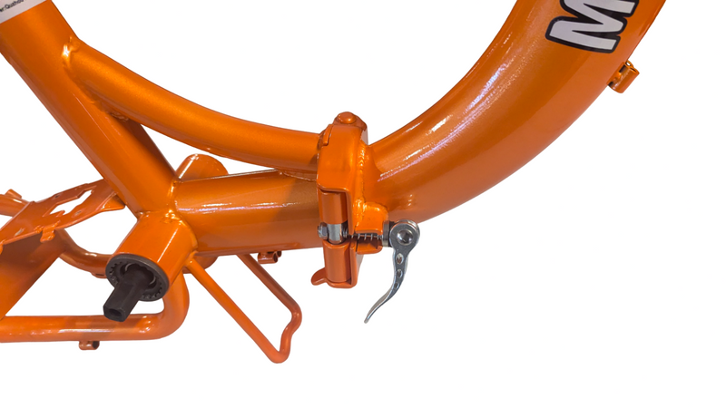 MAX S eBike Folding Frame & Chassis – Orange