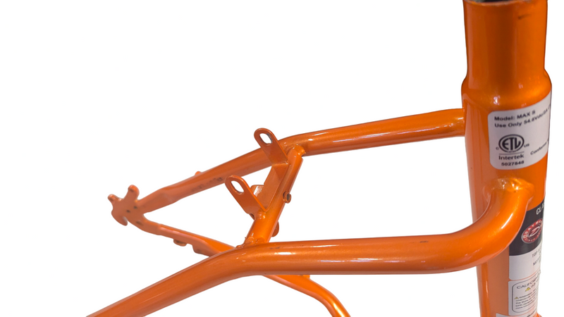 MAX S eBike Folding Frame & Chassis – Orange