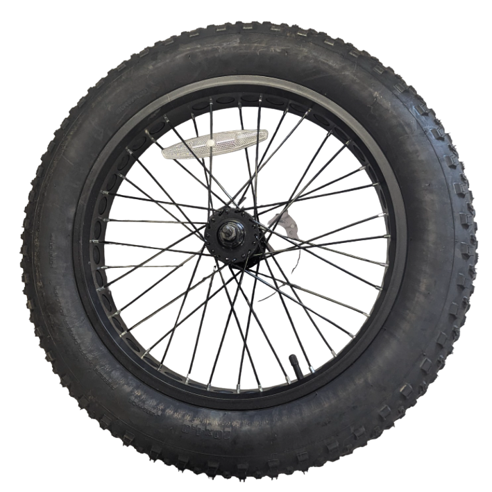 Front Tire Assembly 20 x 4.0 (Brake disc not included)