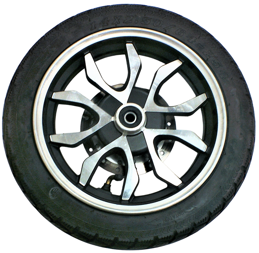 Front wheel assembly for odyssey