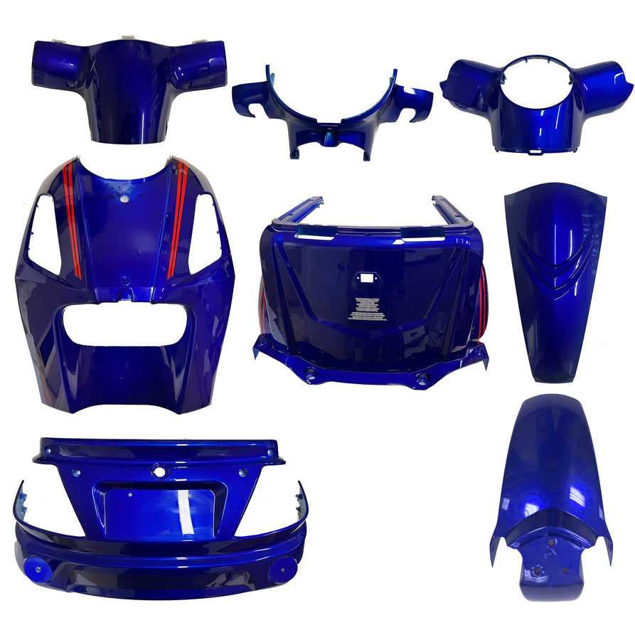 Roadstar Deluxe Fairing Kit - Blue