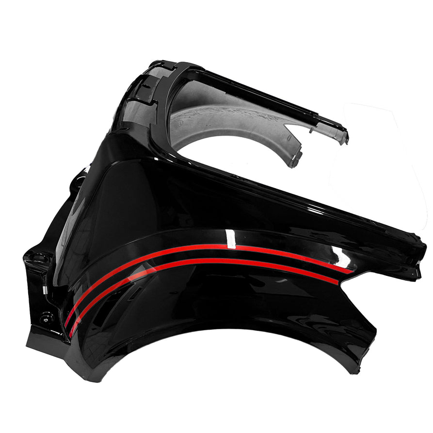 Center Charging Port Fairing for Roadstar Deluxe - Black