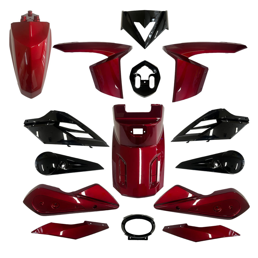 Daymak Swift Fairing Kit - Gloss Burgundy