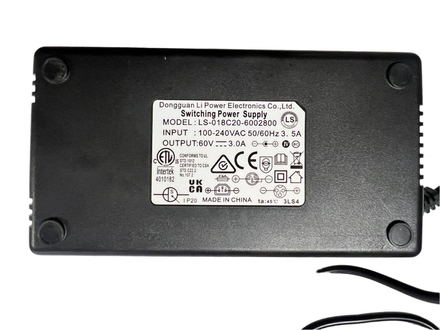 60V Lead Acid Charger XLR Plug