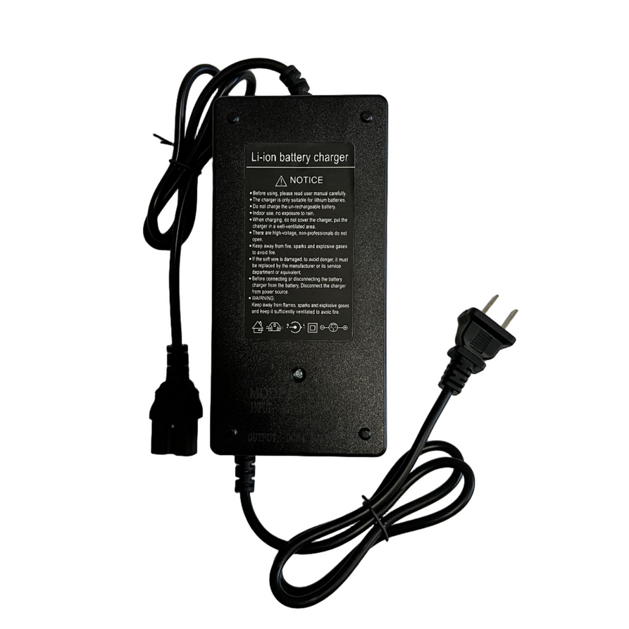 72V 3.0A Lithium Ion Charger C13 PC T-Prong Plug