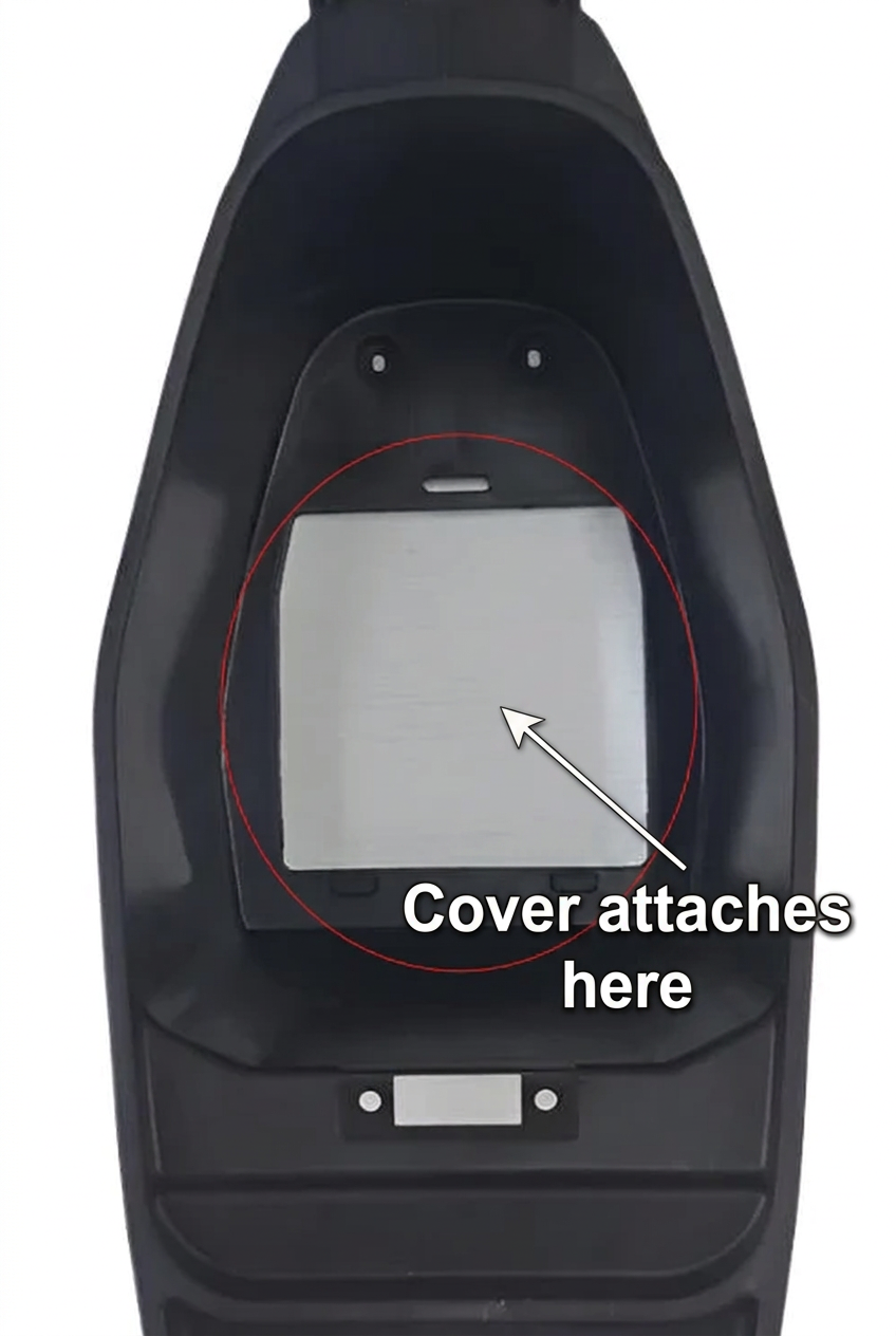 Battery Cover Panel for Daymak Arrow 72V Electric Scooter
