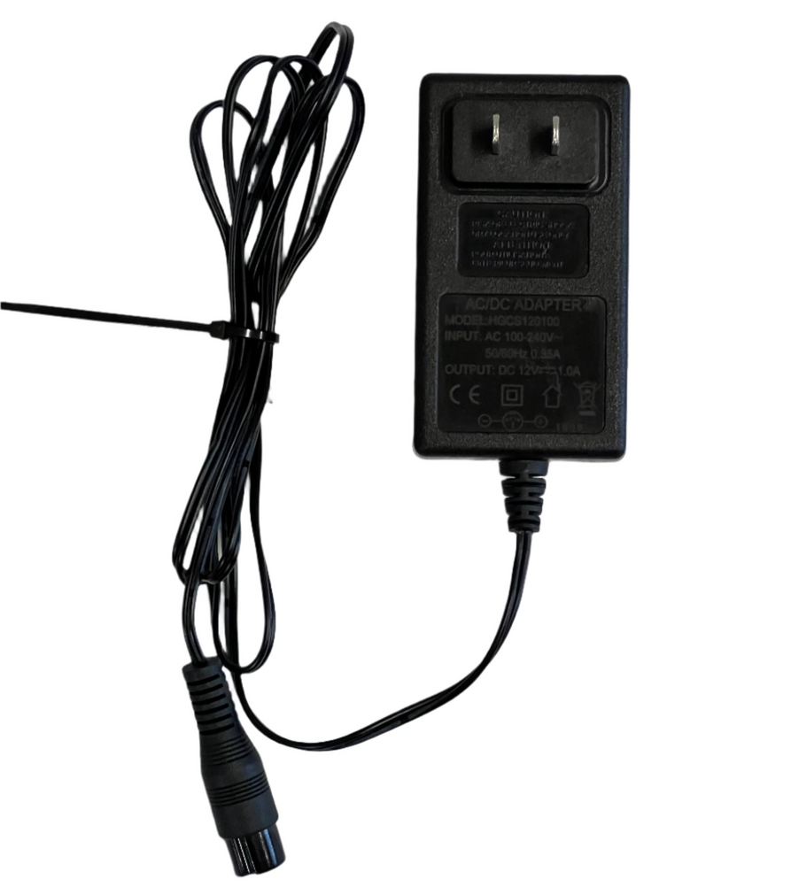 Charger 12V 1.0A LAB - 3-pin M12 plug