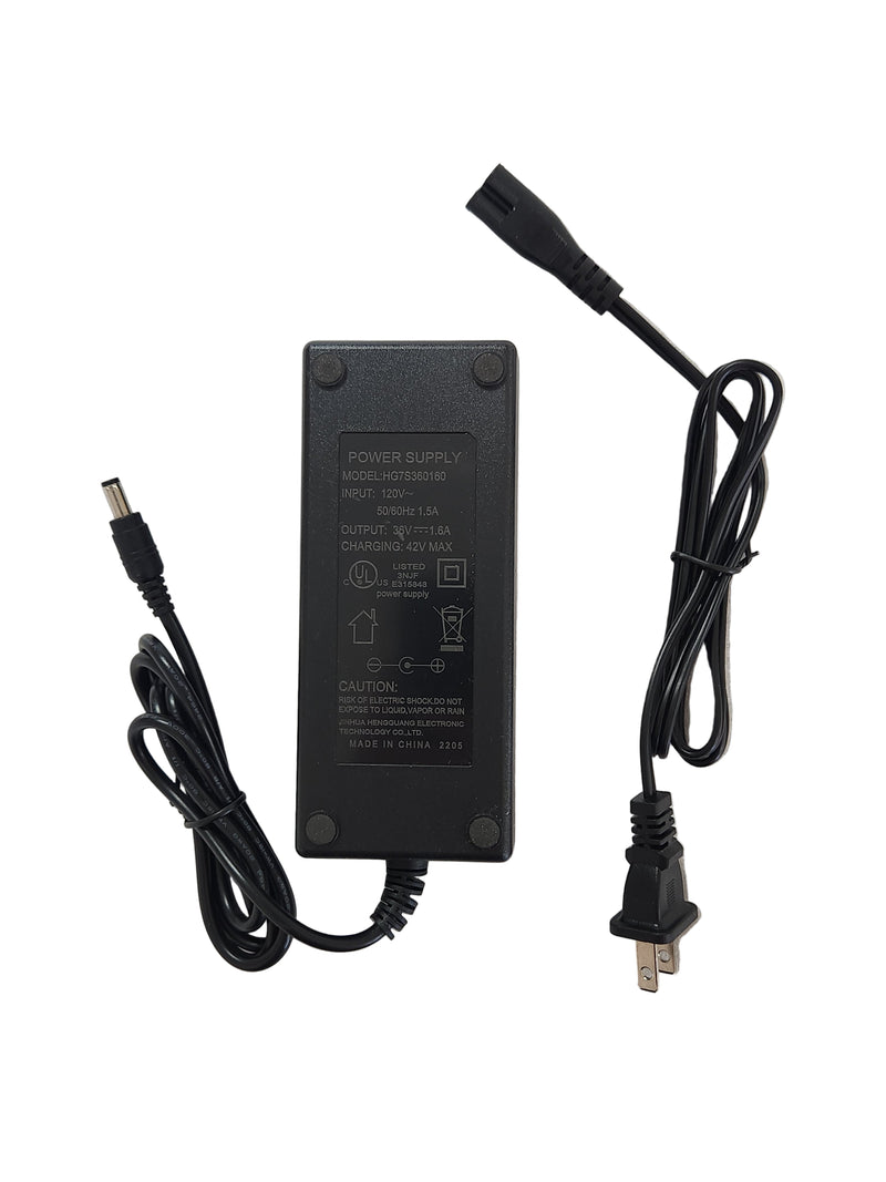 Charger 36V 1.6Ah Lithium - 1 prong plug