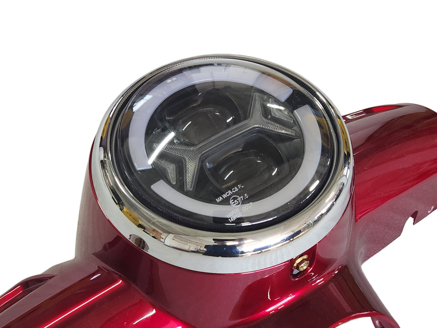 Front Headlight Bezel for City Pulse 3 - Chrome