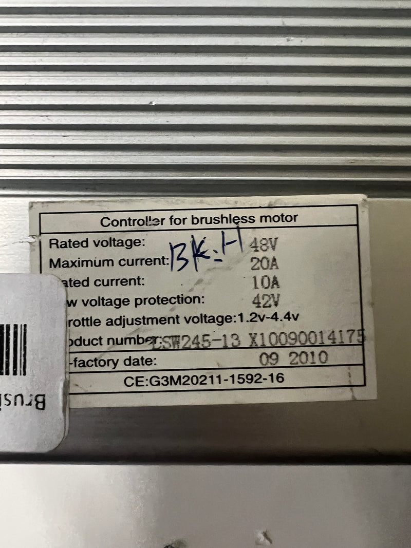 Brushless Motor Controller 48v-20A