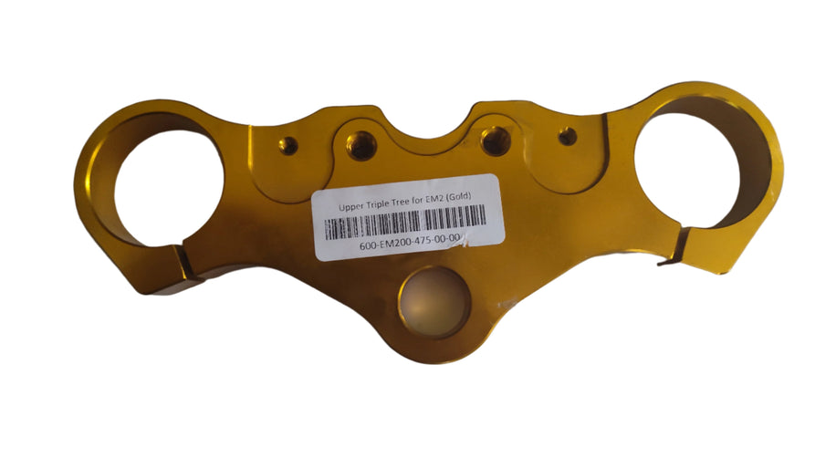 Top Plate for EM2 Triple Tree (GOLD Aluminum)