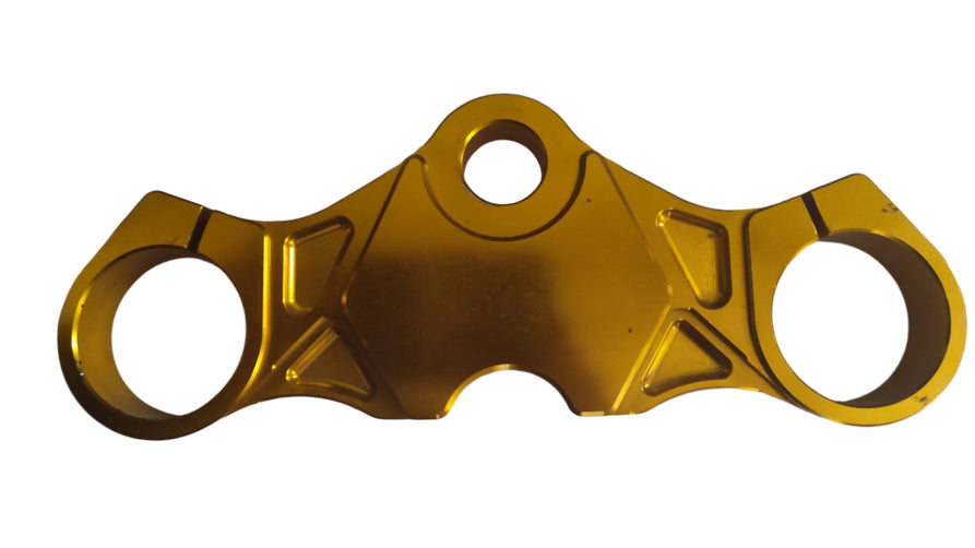 Top Plate for EM2 Triple Tree (GOLD Aluminum)