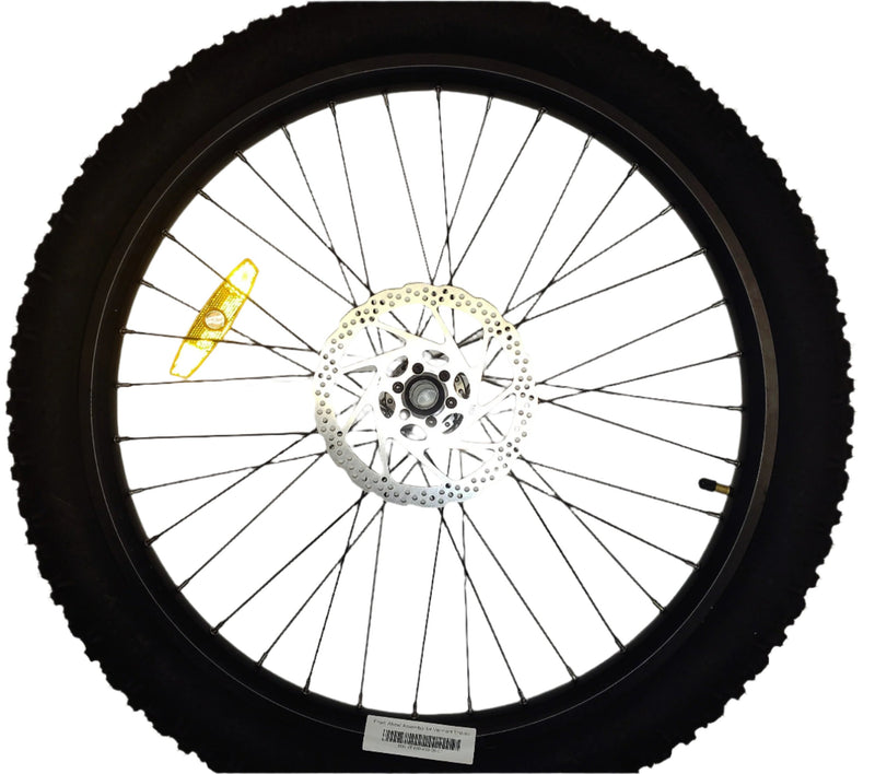 26 x 2.8 Front Tire Wheel Assembly
