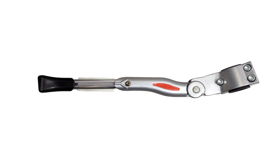 Adjustable Kickstand Full Metal with chrome - ( OVAL FRAME TUBE TYPE ONLY )