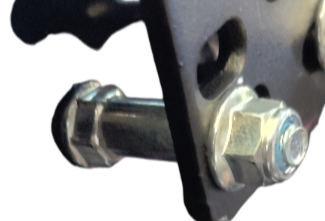 Bicycle BACKREST Bushing and nut replacement set ( 3+3 )