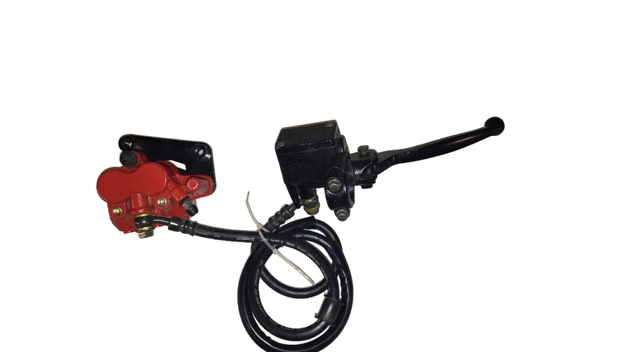 Front Brake Assembly For Eagle  (Double Piston - Red)