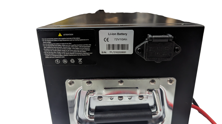 Lithium battery 72v-10Ah