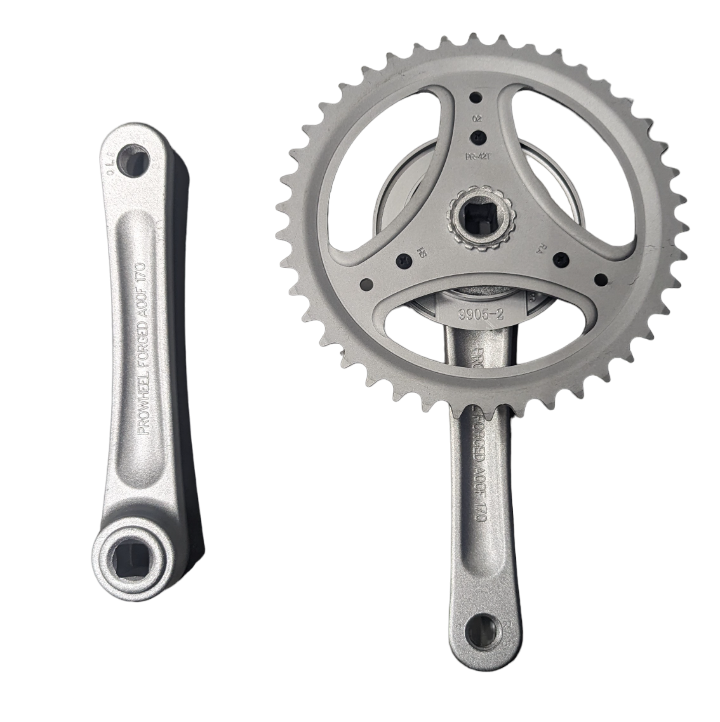 Pedal Crank set for Paris 48V LR (silver)