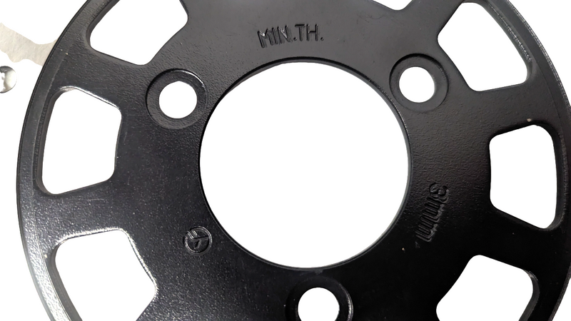 EM1 / Rogue Front Brake Disc 3 hole Black Trim