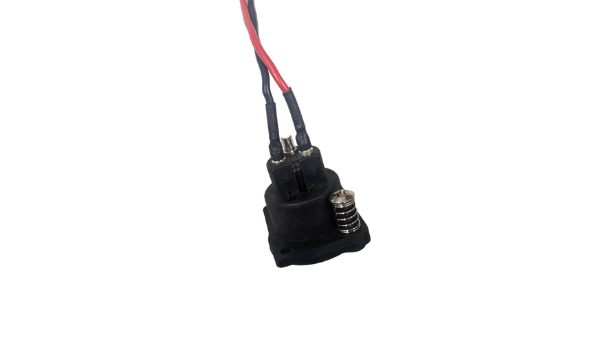 3 Prong Charge port socket ASSEMBLY