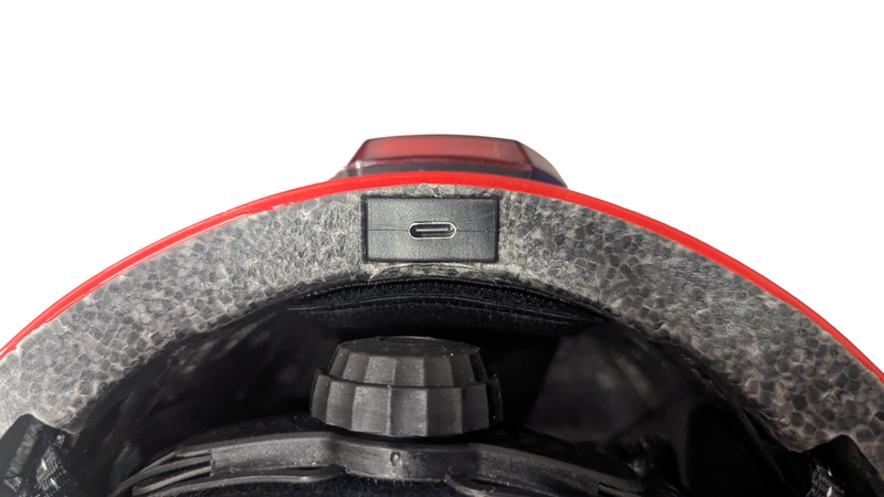 Daymak LED Ebike Helmet - Red (L)
