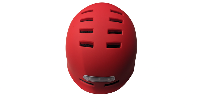 Daymak LED Ebike Helmet - Red (M)