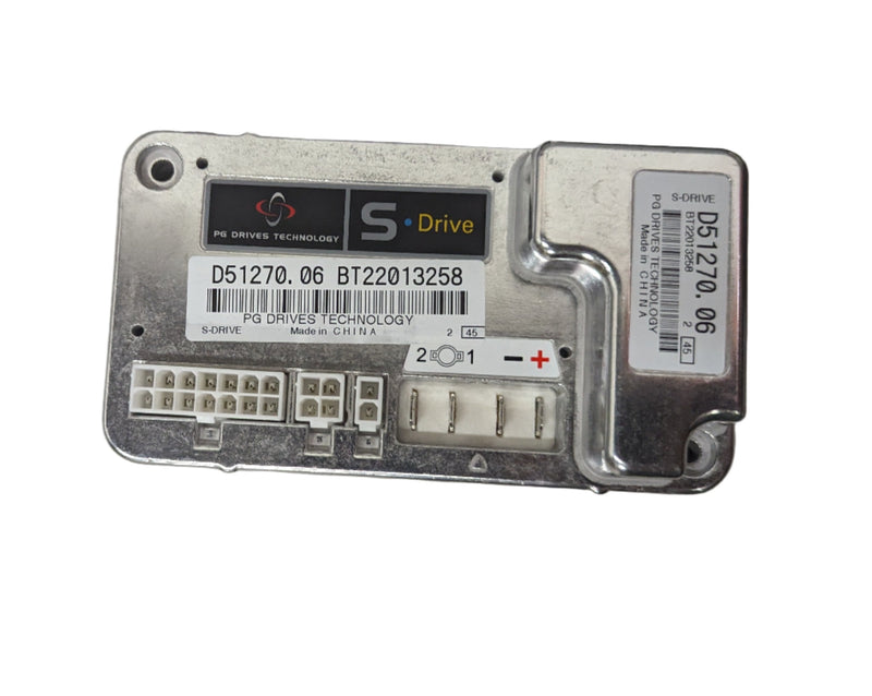 PG brush controller for BB power folding