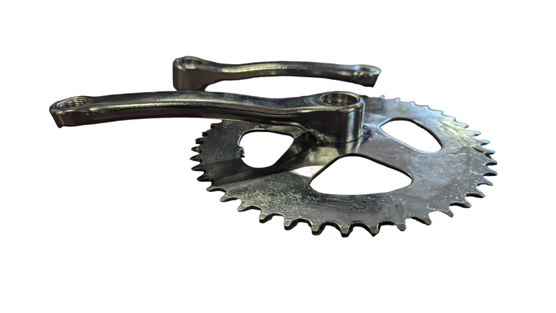 Pedal Crank set for Paris 36V / 48V Deluxe (silver)