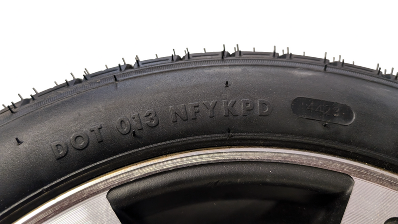 125/65-12 Tire with Rim for BBX Pro Type A Rim