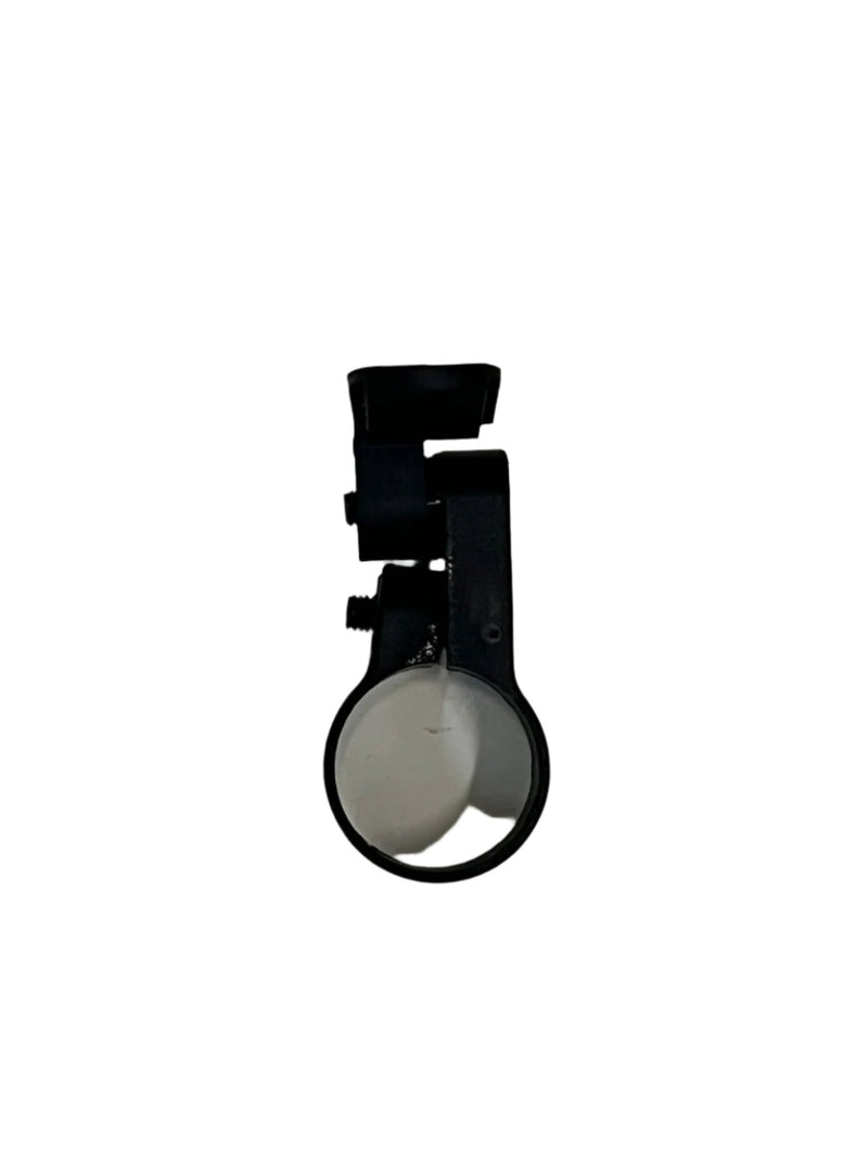 Round Reflector with mount - Red Style 2