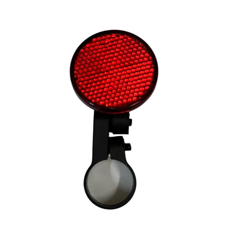 Round Reflector with mount - Red Style 2