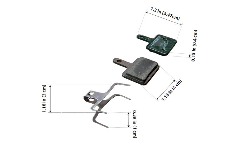 Brake Pad - Tektro E10.11 - set of 2