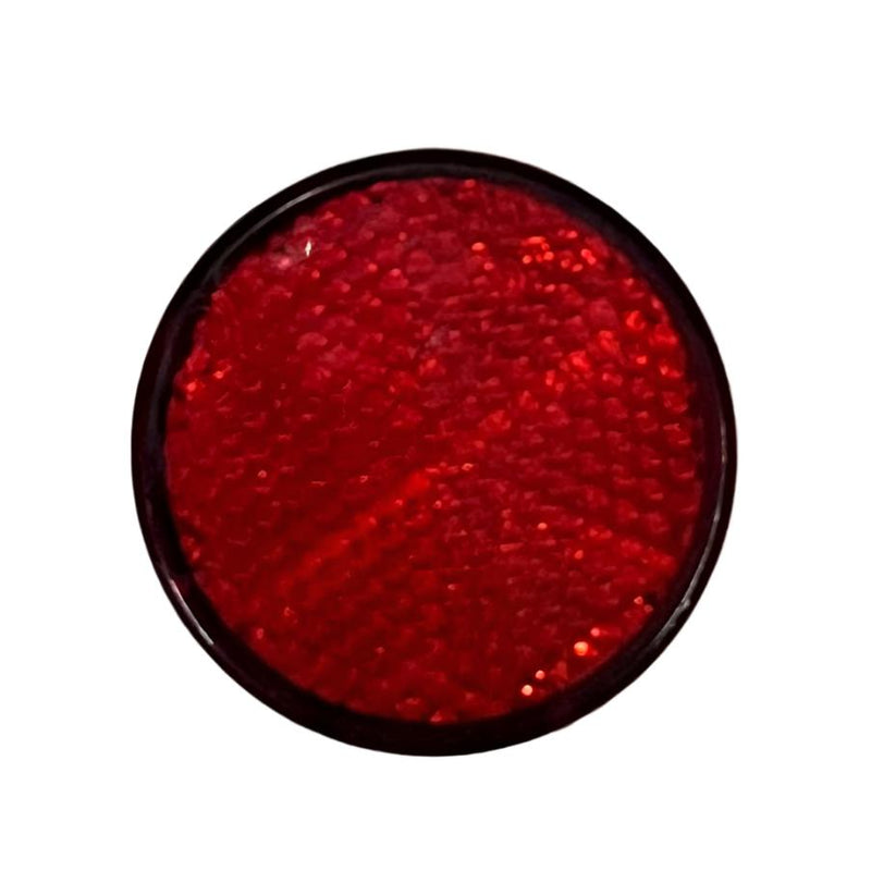 Side Round Reflector - Red Style 2