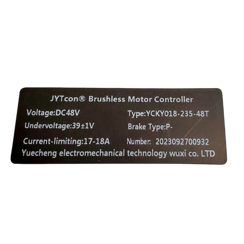 YCKY018-235-48T 48V Controller for Florence 48V Deluxe