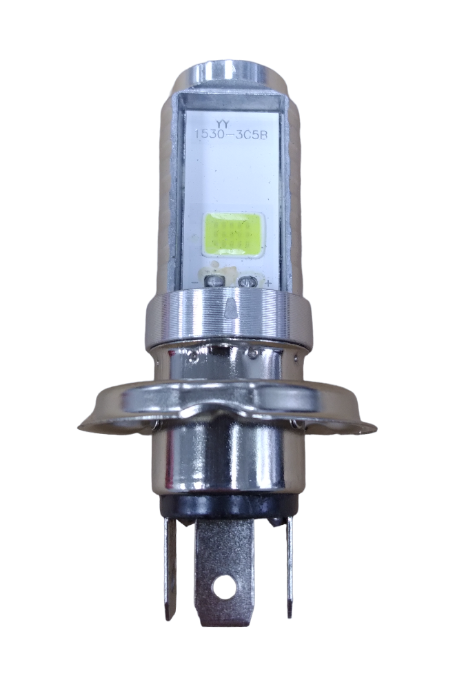 12V multi-LED headlight bulb 3-prong