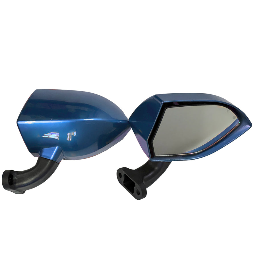 Mirrors (set) for Boomerbuggy X Pro (BBX Pro) - Blue