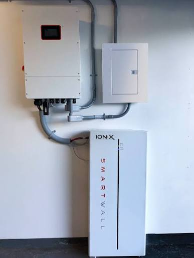 IONiX SmartWall Home Backup Battery System + Inverter — Demo