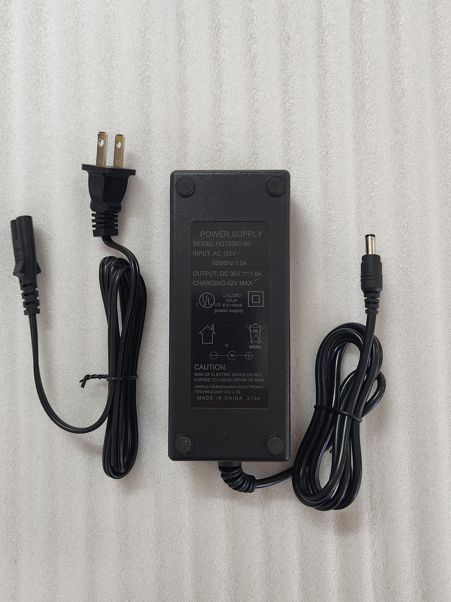 Charger 36V 1.8A 1-Prong Lithium