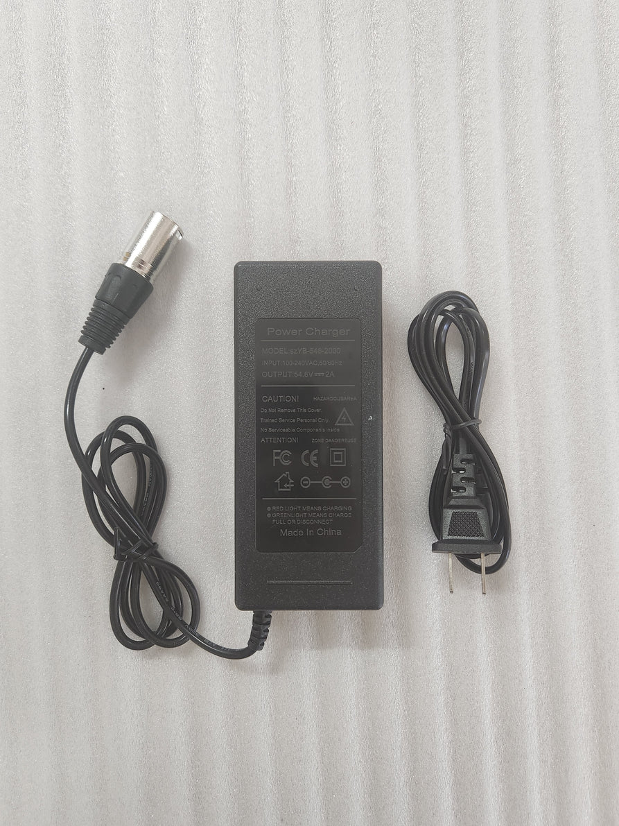 Charger 48V 2.0A Lithium - 3 Prong XLR Plug